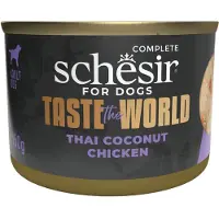 Schesir 8x Taste The World Hond Thai Coconut 150 gr