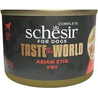 Schesir 8x Taste The World Hond Asian Stir Fry 150 gr