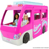 Barbie Super Avontuur Camper met accessoires