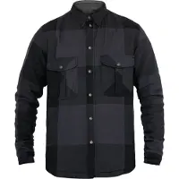 John Doe Motoshirt Big Block Grijs Zwart Maat 2XL