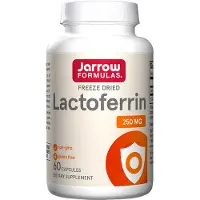 Jarrow Formulas Lactoferrin 250 mg capsules (60 Capsules) - aminozuur, lactoferrine - lactoferrine - lactoferrine