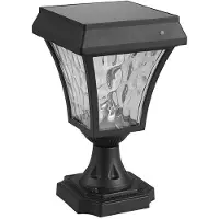 V-TAC 2890 VT-983-S Staande lamp op zonne-energie LED LED 2.00 W Zwart (mat)