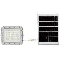 V-TAC VT-40W 7839 LED-schijnwerper, Zonne-energiemodule 6 W Lichtkleur (naam): Koudwit