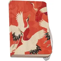Bekking & Blitz Notitieboek A6, zachte kaft: Woman haori with Red and White Cranes, Collection Rijksmuseum Amsterdam