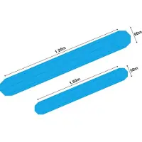 GARBOLINO Octagonal Section Protector Transparant 1.60 m