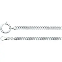 Adora kettingpantser 7,0 mm verzilverd