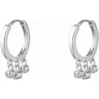 Yehwang Earrings - oorbellen - kleur zilver-silver - zirkonia - luxe - mam - moederdag - valentijn - liefde - kerst - cadeau - kadotip
