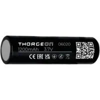 THORGEON Rechargeable Li-ion Batterie 18650 3.7V 1200Mah