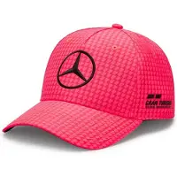 Mercedes -Amg Petronas Lewis Hamilton Driver Cap neon pink