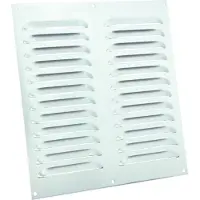 Nedco Schoepenrooster 25x25cm Alu