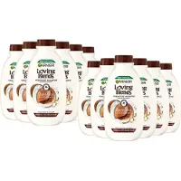Garnier Shampoo - Loving Blends Kokosmelk & Macadamia - 12 x 300 ml