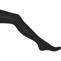 Bonnie Doon - Dames - Panty's - Basic Opaque Tights - Zwart - S (36/38)