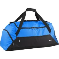 Puma teamGOAL Teambag L Unisex sporttas - Electric Blue Lemonade-Black