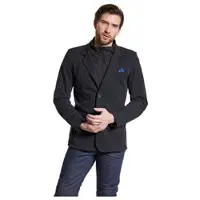 Detlev Louis DL-JM-9 Textieljack Zwart Jack Zwart 50, Mannen