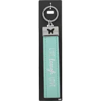 Depesche - Sleutelhanger "Do not forget me!" - motief 048 met de tekst "Live Laugh Love"
