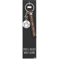Depesche - Sleutelhanger "Do not forget me!" - motief 034 met de tekst "You'll Never Walk Alone"