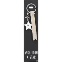 Depesche - Sleutelhanger "Do not forget me!" - motief 100 met de tekst "Wish Upon A Star"
