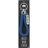 Depesche - Sleutelhanger "Do not forget me!" - motief 062 met de tekst "Best Dad Ever"