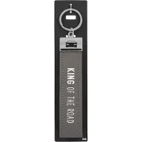 Depesche - Sleutelhanger "Do not forget me!" - motief 046 met de tekst "King Of The Road"