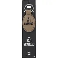 Depesche - Sleutelhanger "Do not forget me!" - motief 108 met de tekst "No. 1 Grandad"