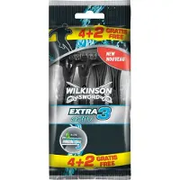Wilkinson Sword Wilkinson Wegwerpmesjes Men - Extra 3 Active 4+2 stuks