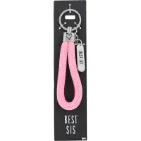 Depesche - Sleutelhanger "Do not forget me!" - motief 065 met de tekst "Best Sis"