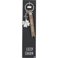 Depesche - Sleutelhanger "Do not forget me!" - motief 099 met de tekst "Lucky Charm"
