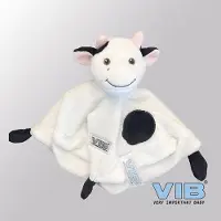 Vib - Knuffeldoekje Koe - (Zwart/wit) - Babykleertjes - Baby cadeau - zwangerschap aankondiging - geboorte cadeau