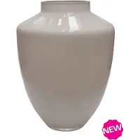 Vase the World Vaas Tugela M | Medium | Ivory - Pastel Wit - Beige | Mond geblazen glas | Glans | Ø28 x H36 cm