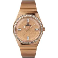 Timex Q Reissue Dames Horloge Roségoud TW2W10700