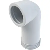 Wisa closetafvoerbocht met manchet 180 mm 301a