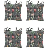 Madison - Zitkussen - Universeel - 4st - 46 x 46cm - Clea Grey - Grijs