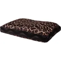 Lobbes Velboa Hondenkussen Giraffe 100 x 75 cm