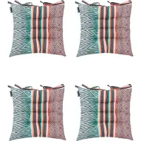 Madison - Zitkussen - Universeel - 4x - 46x46cm - Hillow Pastel - Tuin