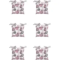 Madison - Zitkussen - Universeel - 6st - 46 x 46cm - Donna Pink - Roze