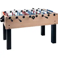 Garlando F-200 Maple Tafelvoetbal - Doorlopende stangen