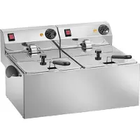 Titanium Friteuse 08L+08L - 508128 - Horeca
