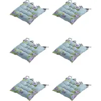 Madison - Zitkussen - Universeel - 6x - 46x46cm - Blossom Lila - Blauw