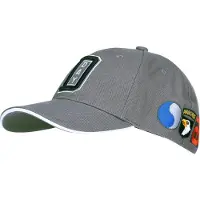 Fostex Garments - Baseball cap WW II D-Day (kleur: Grey / maat: NVT)