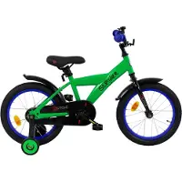 2Cycle Strijder kinderfiets 16 inch (4 tot 6 jaar) voor jongens groen