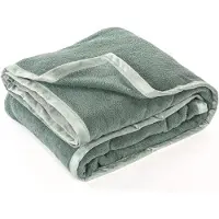 Tiseco HOME STUDIO - Plaid - LAMIS - 220x240 cm - Saliegroen