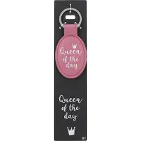 Depesche - Sleutelhanger "Do not forget me!" - motief 117 met de tekst "Queen Of The Day"
