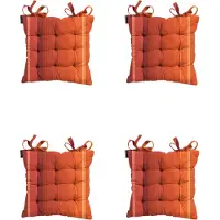Madison - Zitkussen - Universeel - 4st - 46x46cm - Stef Bordeaux- Rood