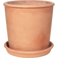 Broste Copenhagen Rolf bloempot terracotta Ø50cm - 14469050