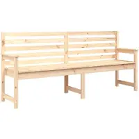 vidaXL Tuinbank 203,5x48x91,5 cm massief grenenhout