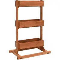 vidaXL Plantenbak 52x30x78 cm vurenhout