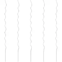 vidaXL Plantenstok spiraal 170 cm gegalvaniseerd staal 5 st