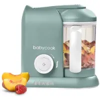 Beaba - Babycook Solo - 4-in-1 Baby Robot Mixeur-Koker - Stoomkoken - Eucalyptus