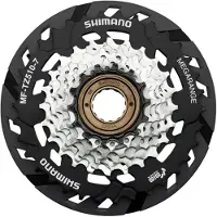 Shimano Tourney MF-TZ510-7 Schroefkrans 7-speed 14-34T MegaRange – Zwart/Zilver