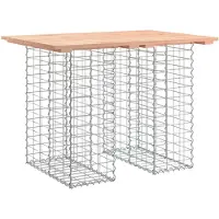 vidaXL Tuintafel Schanskorfontwerp 100x70x72 cm massief grenenhout